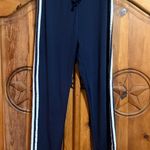 Sexy Couture Navy and white sweatpants with drawstring waist #loungewear Photo 0