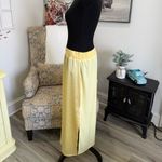 Forever 21 Yellow Maxi Skirt Casual Resort Wear NWOT Photo 4