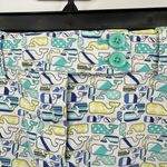 Vineyard Vines for Kentucky Derby size 0 shorts whale print white blue yellow Photo 3