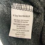 H by Bordeaux  Grey Mock Neck Sweater Photo 12