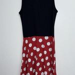 Disney Minnie Mouse Tank Dress Womens Junior Size Small 3 5 Red White Black Photo 4