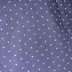 Denim & Flower  Ricky Singh navy button down blouse slim fit large Photo 2