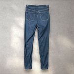 Old Navy Rockstar Super Skinny Jeans Women’s 8-12 Extra High Rise Blue Stretch Photo 1