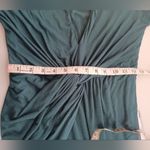 Lovers + Friends  Sundance Everglade Green Jersey Tie Front Evening Maxi Dress Photo 11