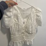 Frame Corded Covered Shoulder Top Photo 1