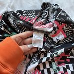 Womens Size Small Graphic High Waist Pink Black Leggings Activewear Workout Yoga Photo 3