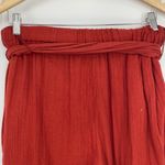 Trina Turk Out Of Office Women's Rust Ultra Wide Leg Harlem Pants Size Medium Photo 2