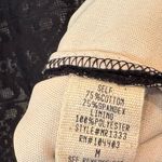 Moon River  Black And‎ Neutral Lace Up Neckline Dress Size Medium Photo 5