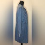 Sonoma - Blue denim‎ stretchy midi dress Size M Photo 2