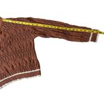 Universal Threads Universal Thread Knitted Sweater Rust/White Size Small Photo 10