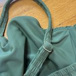 Abercrombie & Fitch NWT Olive Green Gauze Ribbed Curve Love Bikini Top Photo 5