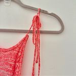 Free People  Women’s Bombshell Knit Tie-Shoulder Tank - Orange, XS NEW Photo 2