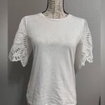 Ann Taylor New without tags White Out Blouse Photo 1