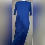 Flamingo  Plunging Ruffle Midi Women's Dress (462) Photo 1