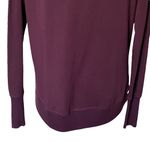 Athleta  Coaster Luxe Sweatshirt Burgundy Pullover Thumbholes Women’s Size XS Photo 7