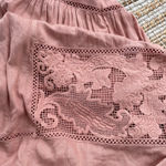 Ulla Johnson  Dusty Rose Lace Halter Midi| Maxi Dress Size 4 Boho Cottagecore Photo 7