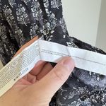 Moon River  Anthropologie‎ Womens Dress Black Rope Straps Midi Medium Photo 4