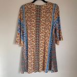 Soft Surroundings Fifi Velvet Embroidered 3/4 Flare Bell Sleeve Tunic Top Photo 4