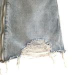 LIRA COBRA Ripped Denim Skirt Blue Size M Photo 6