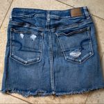 American Eagle  Distressed Stretch Denim Skirt 6 Photo 5
