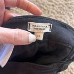 Madewell Mid Rise Kick Out Jeans in Black Women's Size 28 Ankle Length Photo 7