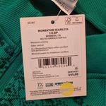 DSG Momentum Seamless 1/4 Zip Melted Emerald Fair Isle Arhletoc Top Size XL Green Photo 3