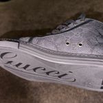 Gucci  Monogram leather Canvas High Top 'Black Photo 13