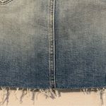 Mother Superior High Waisted Straight A Fray Quite Contrary Skirt Size 28‎ Blue Photo 9