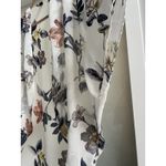 Windsor White Floral Kimono Robe Loungewear Open Front Size XL Photo 3