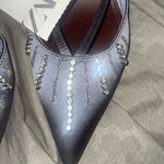 ZARA  RHINESTONE SLING BACK HEELS Photo 7