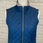 Laura Scott  Teal Quilted Vest-S Photo 1
