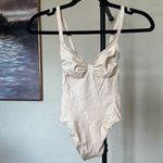 SKIMS  Shapewear Seamless Sculpt  Thong Bodysuit Sand Size XS ‎ NWOB Photo 3