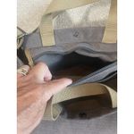 Large Canvas Tote‎ Bag Gray Shoulder Messenger Crossbody Casual Everyday Travel Photo 2