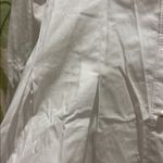 ZARA Elegant White Women's collard pearl dress Photo 2