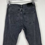 Aritzia Denim Forum The Yoko High Rise Slim Jeans Faded Black Size 27 EUC T2556 Photo 8