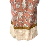 Xhilaration  Blouse Sleeveless Floral Keyhole Neckline Lightweight Multicolor XS Photo 5