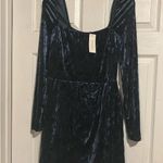 Francesca's dark blue velvet dress Photo 1