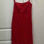 Fame and Partners Red The Max Dress Size 6 US $299 Photo 1
