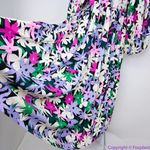 Eloquii NEW floral print long puff sleeve dress, 14 Photo 9