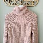 BP  Turtleneck Knit Sweater Blush Pink Sz XS Photo 7