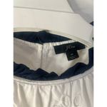 Women’s J.Crew White Eyelet Mockneck Sleeveless Top Medium Summer Resortwear Photo 7