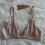 SKIMS  Fits Everybody Triangle Bralette Mica Size Medium Photo 0