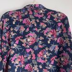 Levi's Vintage Levi Strauss Long Sleeve Floral Collared Button Down Blouse Size 10 Photo 6