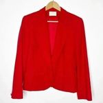 Pendleton Red Vintage Wool Blazer Skirt Suit Set Size 6 Photo 0