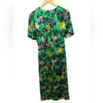 Saloni Eden Dress 100% Silk Women’s Dress Size US 2 Green Photo 2