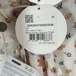 See By Chloe  Bow Floral-Print Georgette Blouse Size FR 36 Small US 4 Photo 7