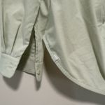 Lululemon  Full Day‎ Ahead Button Front Shirt in Pastel Green Size 4 Photo 5