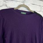 Vintage Lauren Jeans Co Ralph Lauren Purple Longsleeve Y2K Streetwear Top S Tee Photo 2