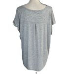 Style & Co  1X-Large Top Graphic Dolman Sleeve Scoop Neck Mountains Grey Heather Photo 4