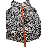 Faded Glory  Leopard Print Tank Top Cheetah Wide Strap Beach Coastal Summer Photo 8